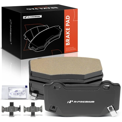 4 Pcs Rear Ceramic Brake Pad