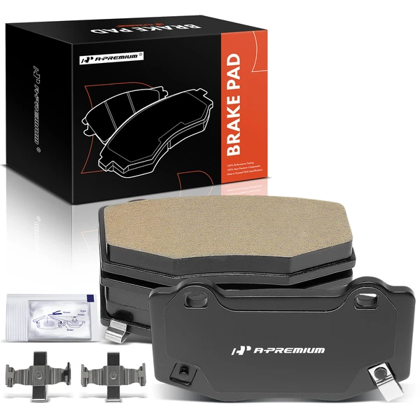 4 Pcs Rear Ceramic Brake Pad for Chevrolet Camaro Cadillac CTS ATS