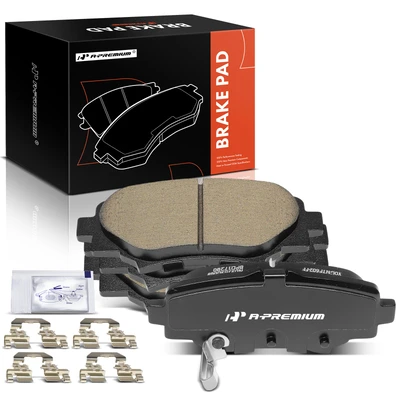 4 Pcs Rear Ceramic Brake Pad