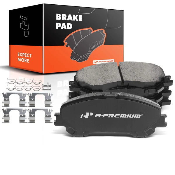 4 Pcs Front Ceramic Brake Pads for 2017-2021 Nissan Rogue Sport
