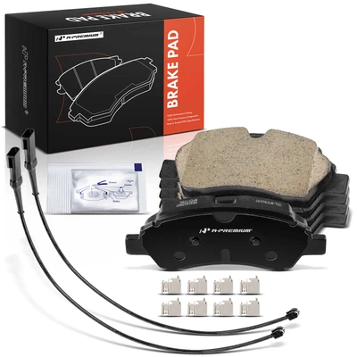 4 Pcs Rear Ceramic Brake Pads