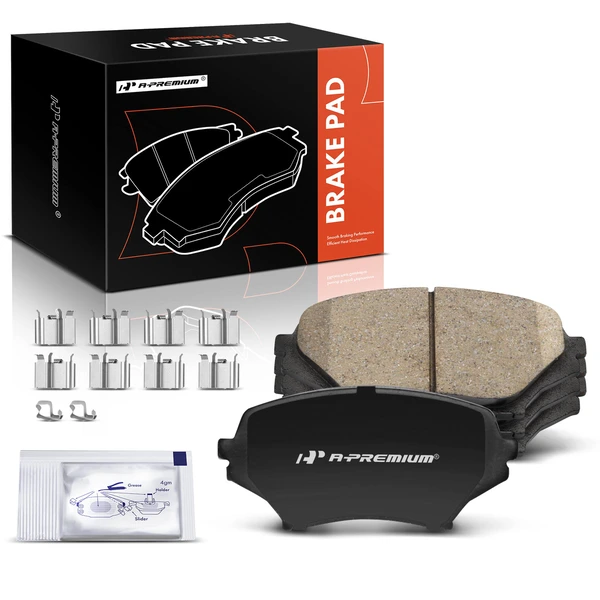 4 Pcs Rear Ceramic Brake Pads for 2016-2019 Audi Q3