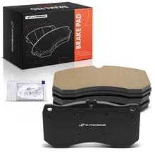 4 Pcs Front Ceramic Brake Pads with Hardware for 2013-2018 2020 Audi S6