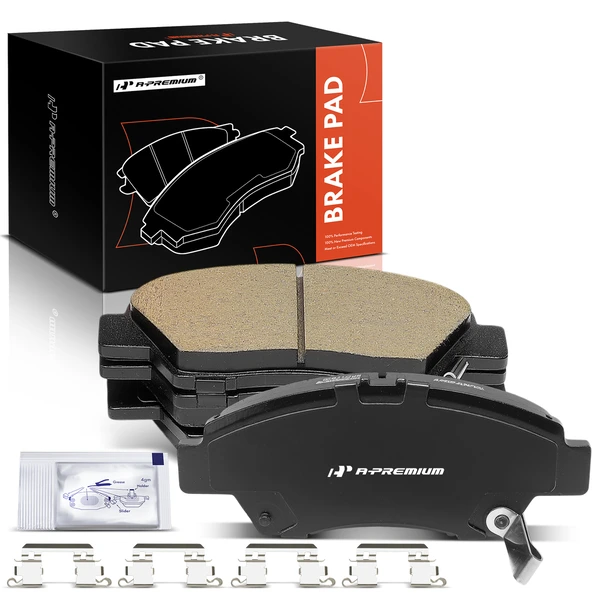 4 Pcs Front Ceramic Brake Pad for Honda Fit 2015-2020