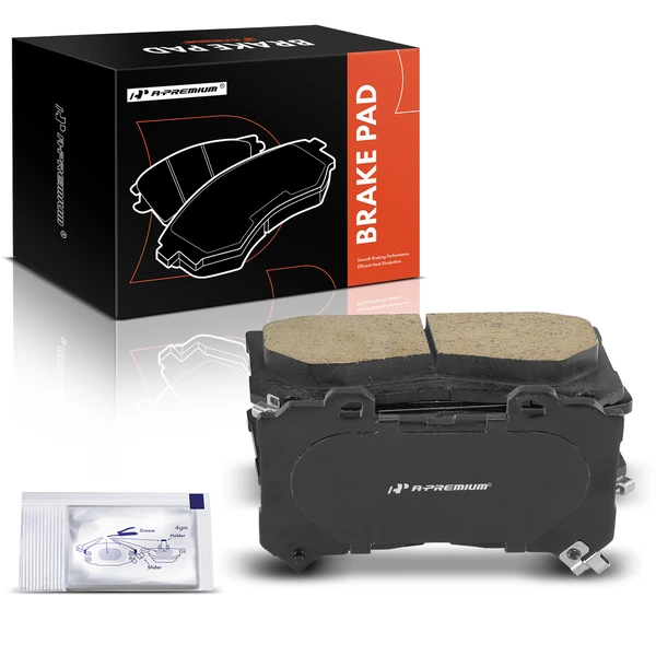 4 Pcs Front Ceramic Brake Pad for 2015-2020 Chevrolet Colorado