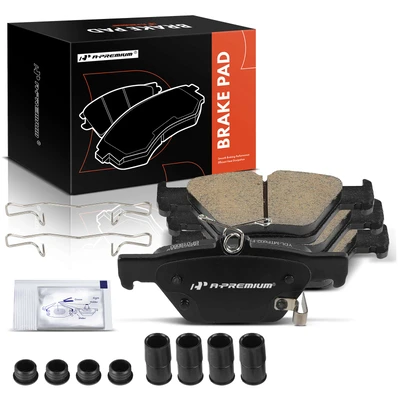 4 Pcs Rear Ceramic Brake Pads