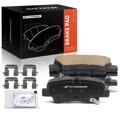 4 Pcs Rear Ceramic Brake Pads