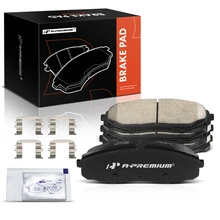4 Pcs Front Ceramic Brake Pads