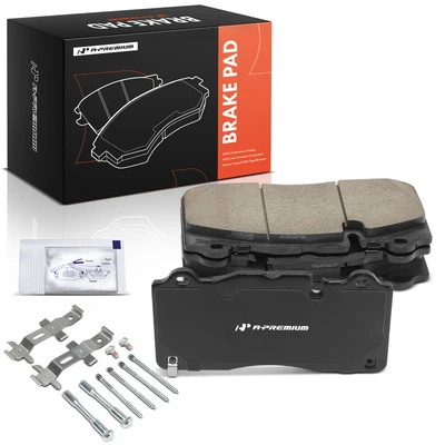 4 Pcs Front Ceramic Brake Pads for 2017-2024 Chevrolet Camaro