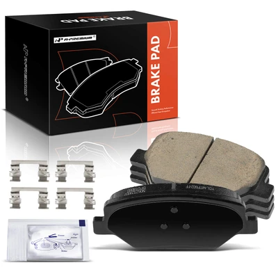 4 Pcs Front Ceramic Brake Pads