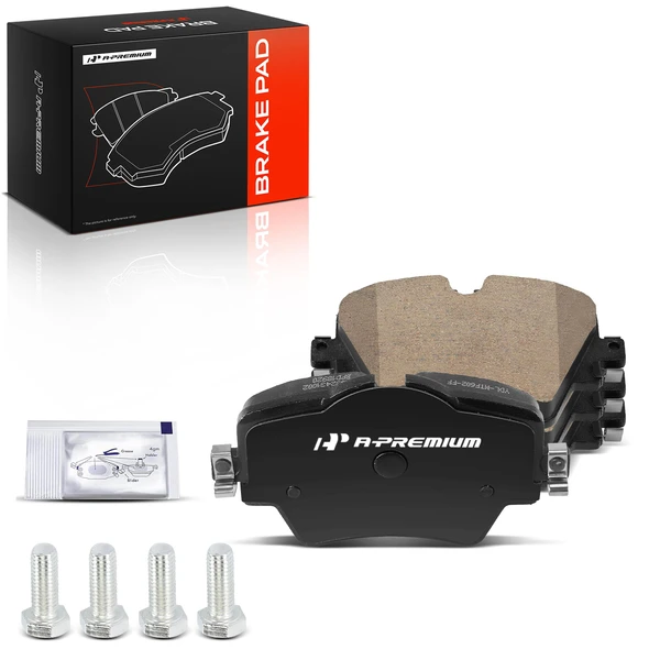 4 Pcs Front Ceramic Brake Pads for 2022 BMW 230i