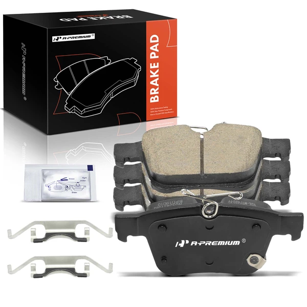 4 Pcs Rear Ceramic Brake Pads for Chrysler Pacifica 17-22 Grand Caravan Voyager