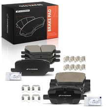 8 Pcs Front & Rear Ceramic Brake Pads for 2021-2022 Chevrolet Camaro