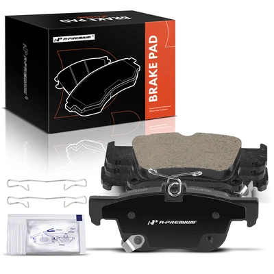 4 Pcs Rear Ceramic Brake Pads