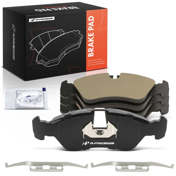 4 Pcs Rear Ceramic Brake Pad for 2003-2006 Dodge Sprinter 2500