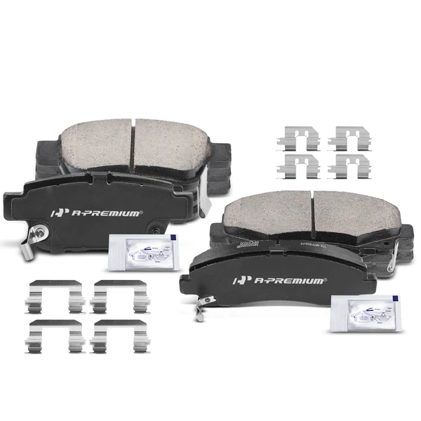 Front & Rear Ceramic Brake Pads for Honda Ridgeline 2006-2011 Acura TL 2009-2014
