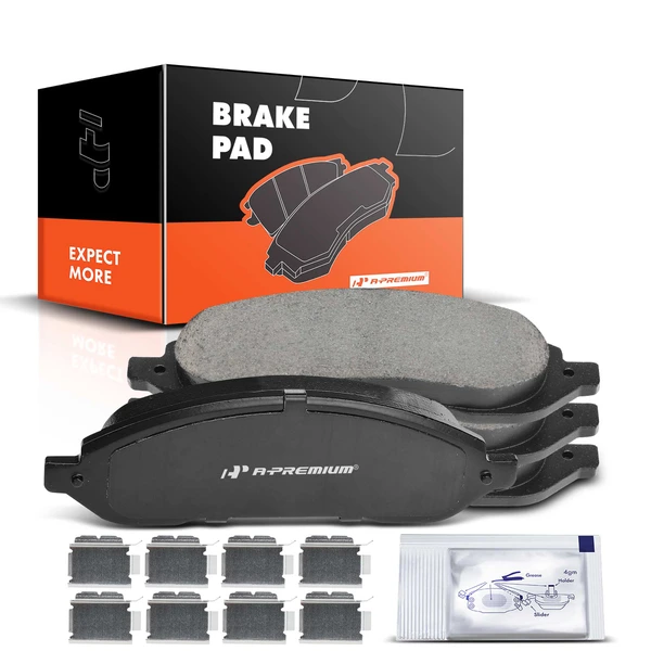 4 Pcs Front Ceramic Brake Pads for 2004-2007 Ford Freestar