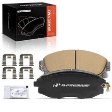 4 Pcs Front Ceramic Brake Pads with Hardware