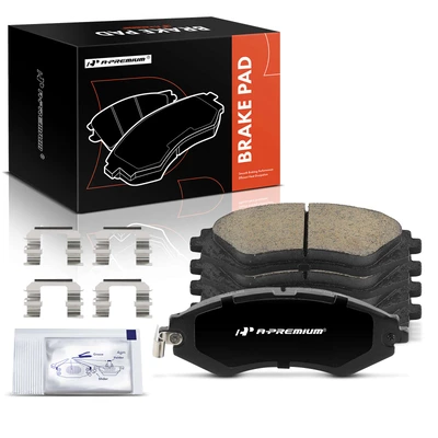 4 Pcs Front Ceramic Brake Pads
