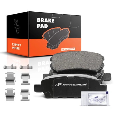 4 Pcs Rear Ceramic Brake Pads