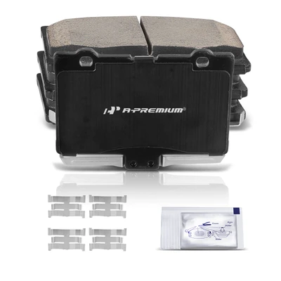 4 Pcs Rear Ceramic Brake Pads 