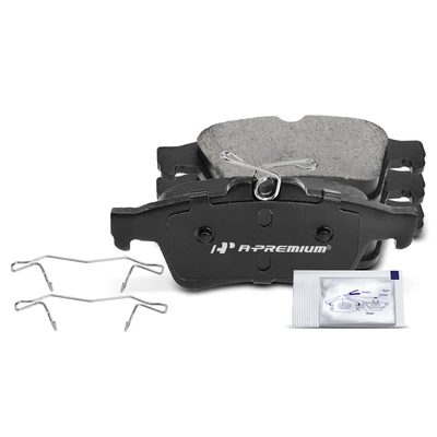 4 Pcs Rear Ceramic Brake Pads