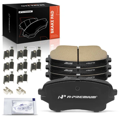 4 Pcs Front Ceramic Brake Pad