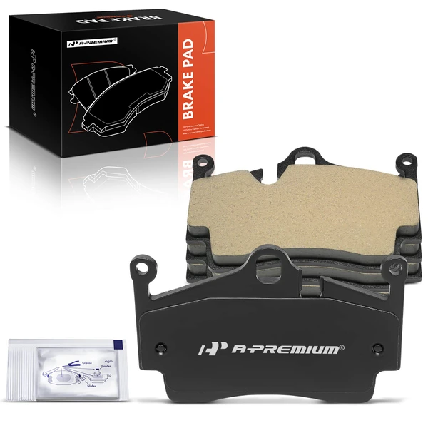 4 Pcs Rear Ceramic Brake Pad for Porsche Boxster 2005-2016 Cayman