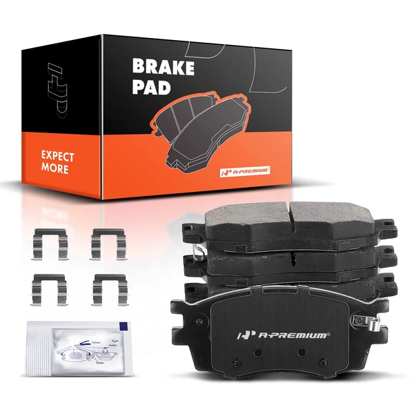 Front Ceramic Brake Pads for Hyundai Accent Kia Rio Rio5 2006-2011