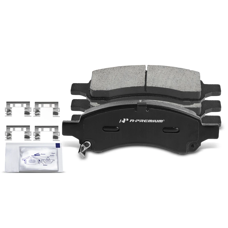 4 Pcs Front Ceramic Brake Pads with Sensor for 2011 GMC Acadia