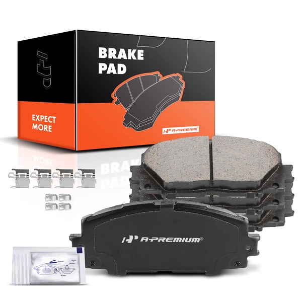 Front Ceramic Brake Pads for 2013 Scion iQ