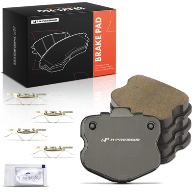 8 Pcs Front Ceramic Brake Pad