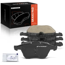 4 Pcs Front Ceramic Brake Pads for 2010-2015 Jaguar XF