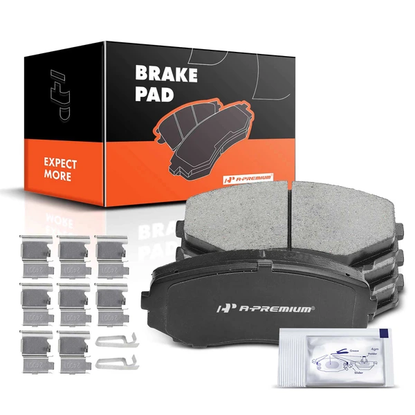 4 Pcs Front Ceramic Brake Pads for 2019-2021 Mazda CX-5