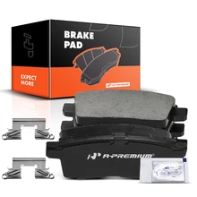 4 Pcs Rear Ceramic Brake Pads for 2007-2010 Lincoln MKX