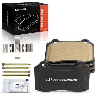4 Pcs Rear Ceramic Brake Pad
