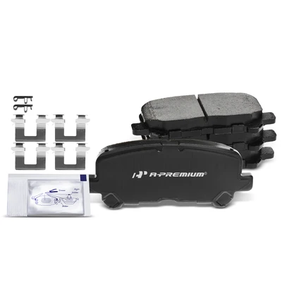 4 Pcs Rear Ceramic Brake Pads