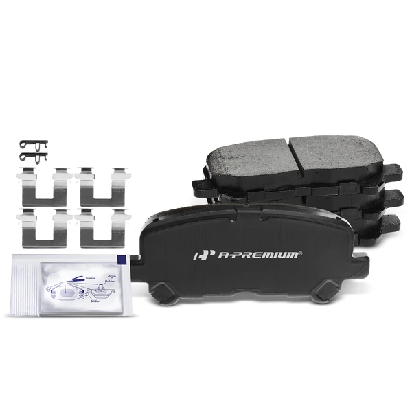 4 Pcs Rear Ceramic Brake Pads for 2007-2013 Acura MDX