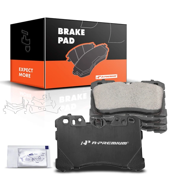 Front Ceramic Brake Pads for Lexus LS460 2007-2013 2016-2017 LS500 LS600H