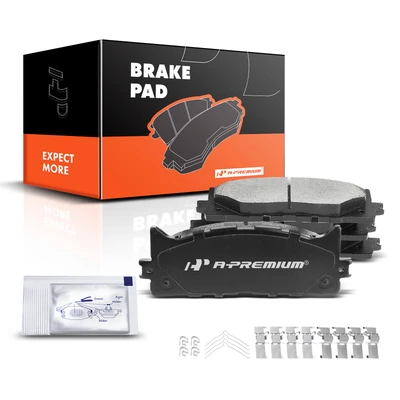 4 Pcs Front Ceramic Brake Pads