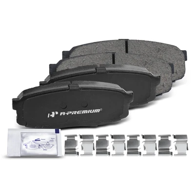 4 Pcs Rear Ceramic Brake Pads