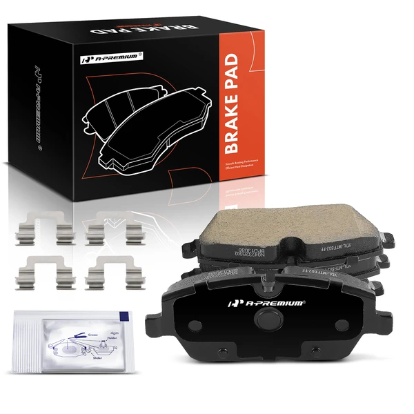 4 Pcs Front Ceramic Brake Pads for 2007-2016 Mini Cooper