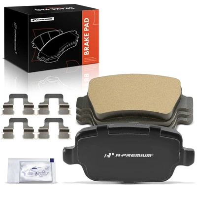 4 Pcs Rear Ceramic Brake Pad