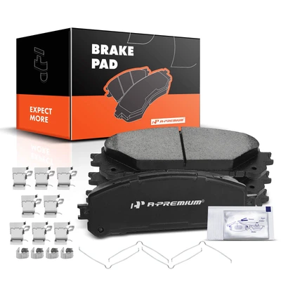 4 Pcs Front Ceramic Brake Pads