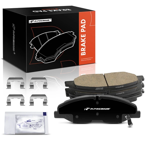 4 Pcs Front Ceramic Brake Pads for 2008-2014 Cadillac CTS