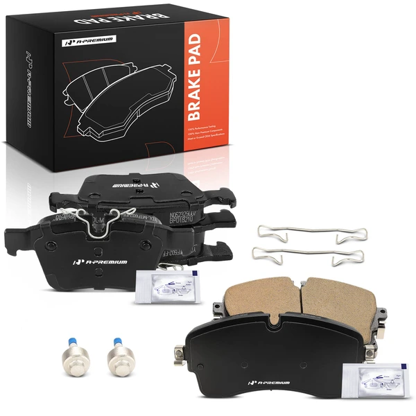 8 Pcs Front & Rear Ceramic Brake Pad for Land Rover Discovery Sport