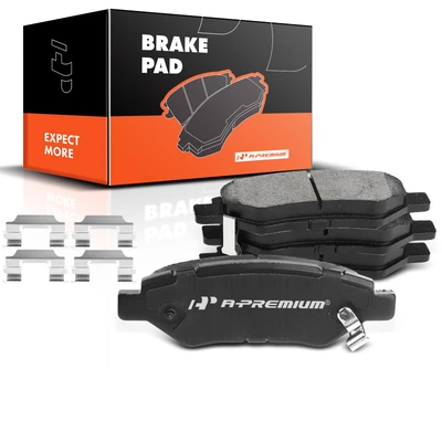 4 Pcs Rear Ceramic Brake Pads