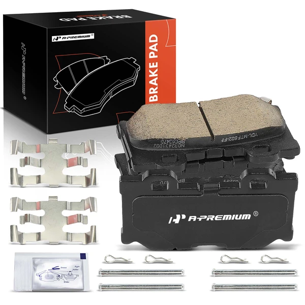 4 Pcs Rear Ceramic Brake Pads for 2009-2019 Nissan 370Z