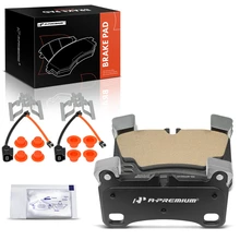 4 Pcs Rear Ceramic Brake Pad for 2003-2006 2008-2010 Porsche Cayenne
