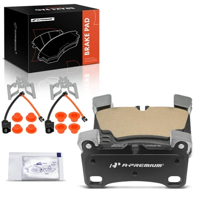 4 Pcs Rear Ceramic Brake Pad